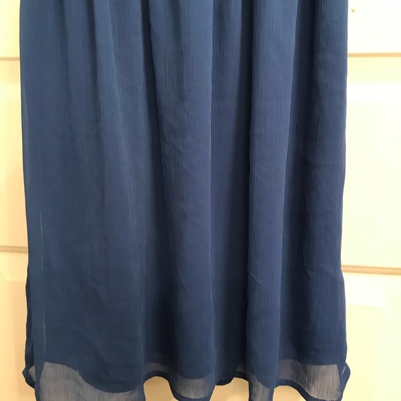 Royal Blue Criss Cross Back Dress, Size M - Picture 8 of 8